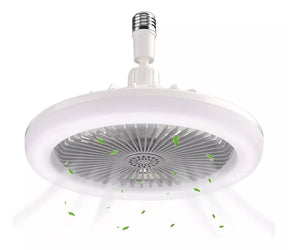 Ventilador de Techo con Lámpara 💡 Control Remoto y Fácil Instalación