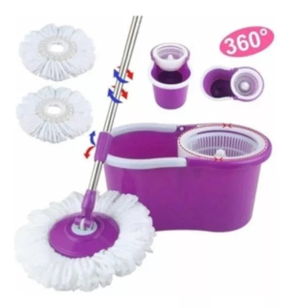Trapero Magic Mop 360° 🧹 con Cubeta Centrifugadora