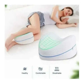 Almohada entre Piernas para Dormir Mejor 💤 Alivia Espalda y Cadera
