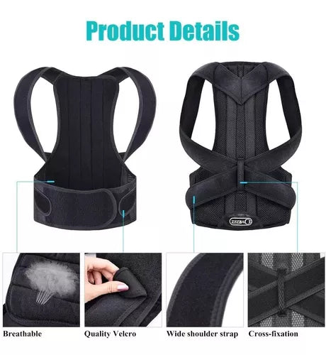 Corrector de Postura Lumbar Magnético – Alivio de Espalda y Mejor Postura 🧍‍♂️