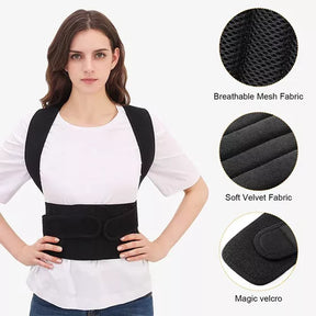 Corrector de Postura Lumbar Magnético – Alivio de Espalda y Mejor Postura 🧍‍♂️
