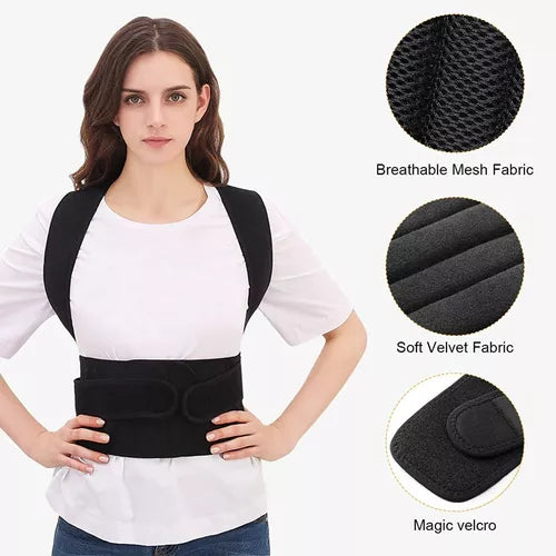 Corrector de Postura Lumbar Magnético – Alivio de Espalda y Mejor Postura 🧍‍♂️
