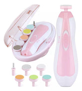 Pulidor de Uñas Eléctrico para Bebé 👶 Lima Segura y Suave para Recién Nacidos
