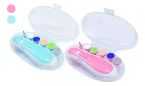 Pulidor de Uñas Eléctrico para Bebé 👶 Lima Segura y Suave para Recién Nacidos