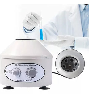 🧪 Centrífuga De Laboratorio 800-1 Profesional | 6 Tubos 20ml | Velocidad Ajustable