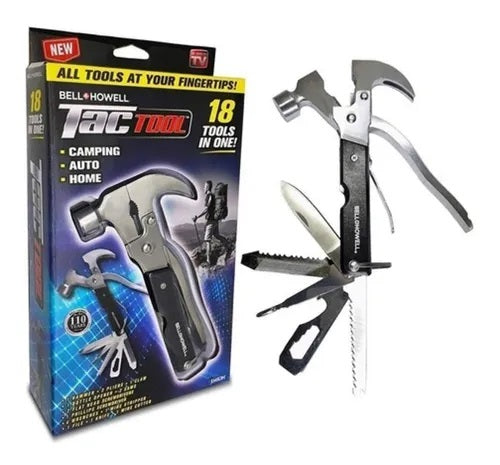 Mini Martillo Multiherramienta 18 en 1 – Compacto y Funcional 🛠️