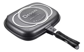 Sartén Doble Parrilla Antiadherente 36 cm 🍳 Cocina Fácil por Ambos Lados