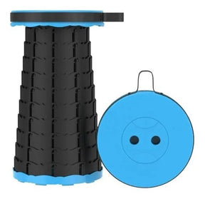 Silla Plegable Retráctil 🪑 Soporta hasta 130 kg | Portátil y Resistente