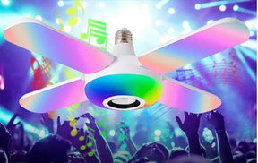 Bombillo Parlante Bluetooth 48W 🎶💡 Convierte tu Cuarto en una Fiesta