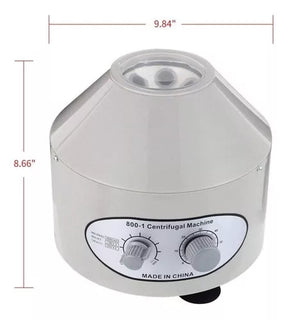 🧪 Centrífuga De Laboratorio 800-1 Profesional | 6 Tubos 20ml | Velocidad Ajustable