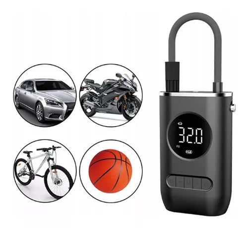 ⚡🚗 Mini Compresor Portátil – Infla Llantas en Segundos