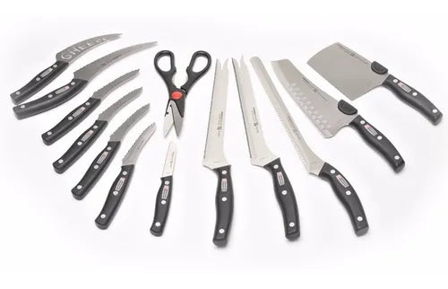Set de Cuchillos Profesionales Miracle Blade 🔪 13 Piezas de Corte Preciso