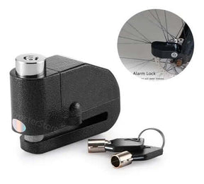 Candado Antirrobo para Moto 🔐 Bloqueo de Freno con Alarma