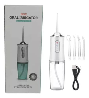 Irrigador Oral Dental Portátil 💧 Limpieza Profunda para Encías y Dientes