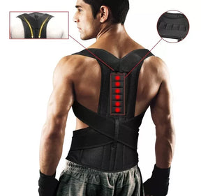 Corrector de Postura Lumbar Magnético – Alivio de Espalda y Mejor Postura 🧍‍♂️