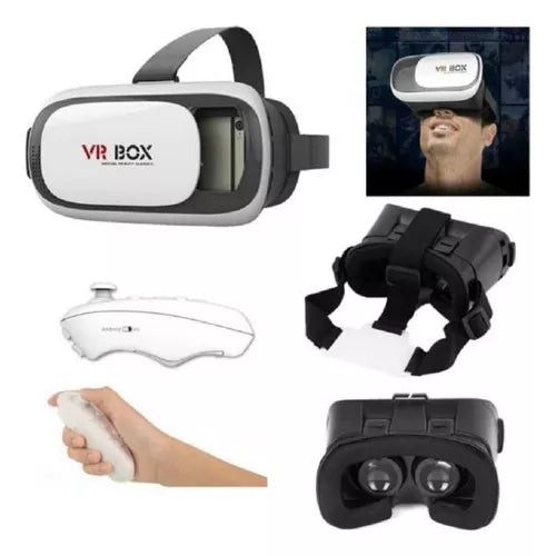 Gafas de Realidad Virtual VR Box 3D con Control Bluetooth 🎮