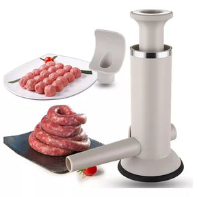 Embutidora Manual 2 en 1 para Carne 🌭 Haz Salchichas y Embutidos en Casa