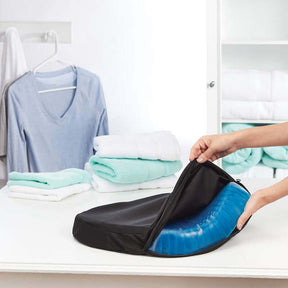 Cojín de Gel Ortopédico para Silla 🪑 Alivia Dolor de Coxis y Espalda
