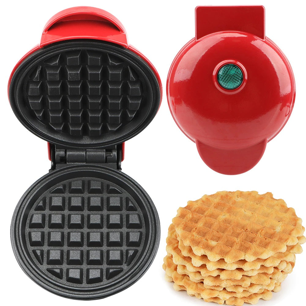 Mini Waflera Personal 🧇 Waffles Caseros en Minutos