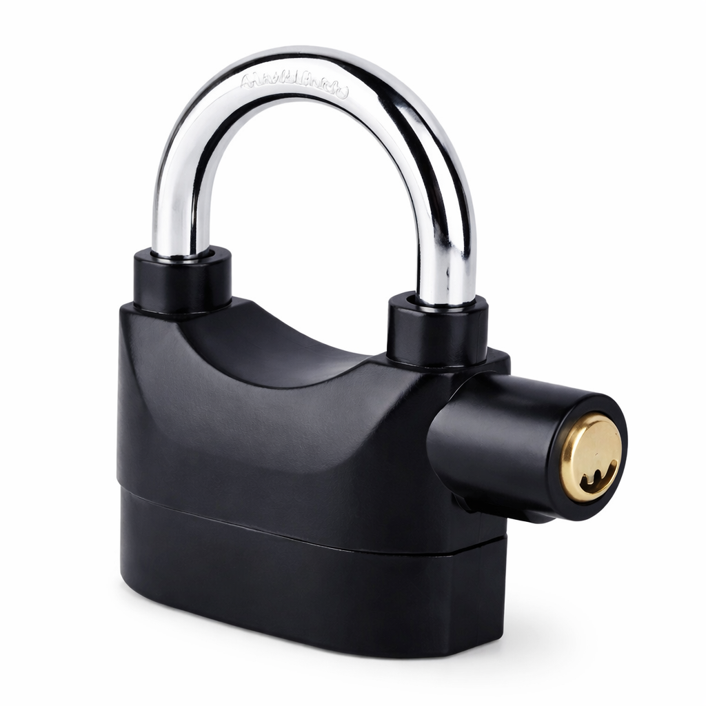 Candado con Alarma Antirrobo 🔒 para Bicicletas y Motos