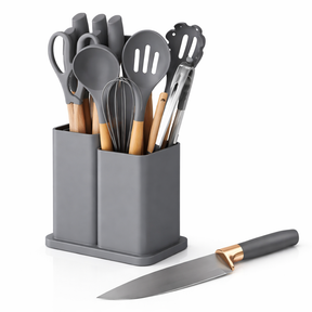 Set de Utensilios de Cocina 19 Piezas 🍳 Completo y Resistente