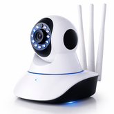 Cámara de Seguridad WiFi Robótica 360° 🌙 Visión Nocturna HD