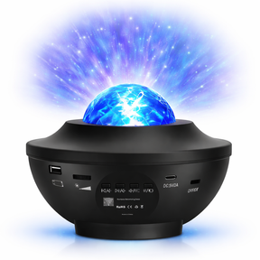 Proyector Galaxia con Parlante Bluetooth – Nebulosa LED Espacial 🌌