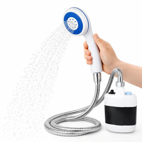 Ducha Portátil Recargable 🚿 Ideal para Camping y Emergencias