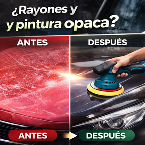 Pulidora Brilladora Inalámbrica Multifuncional 🚗 Pulido y Abrillantado Profesional