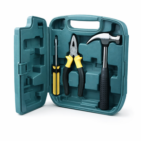 Kit de Herramientas Multifuncional 27 Piezas 🔧 Caja Completa para Hogar y Taller