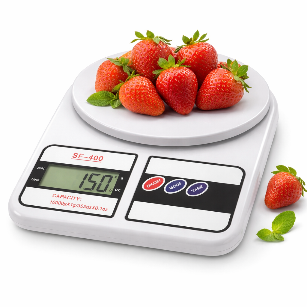 Balanza Digital de Precisión 10kg ⚖️ Función Tara + Pilas