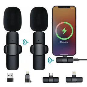 Micrófono Inalámbrico de Solapa 🎤 para Android Tipo C