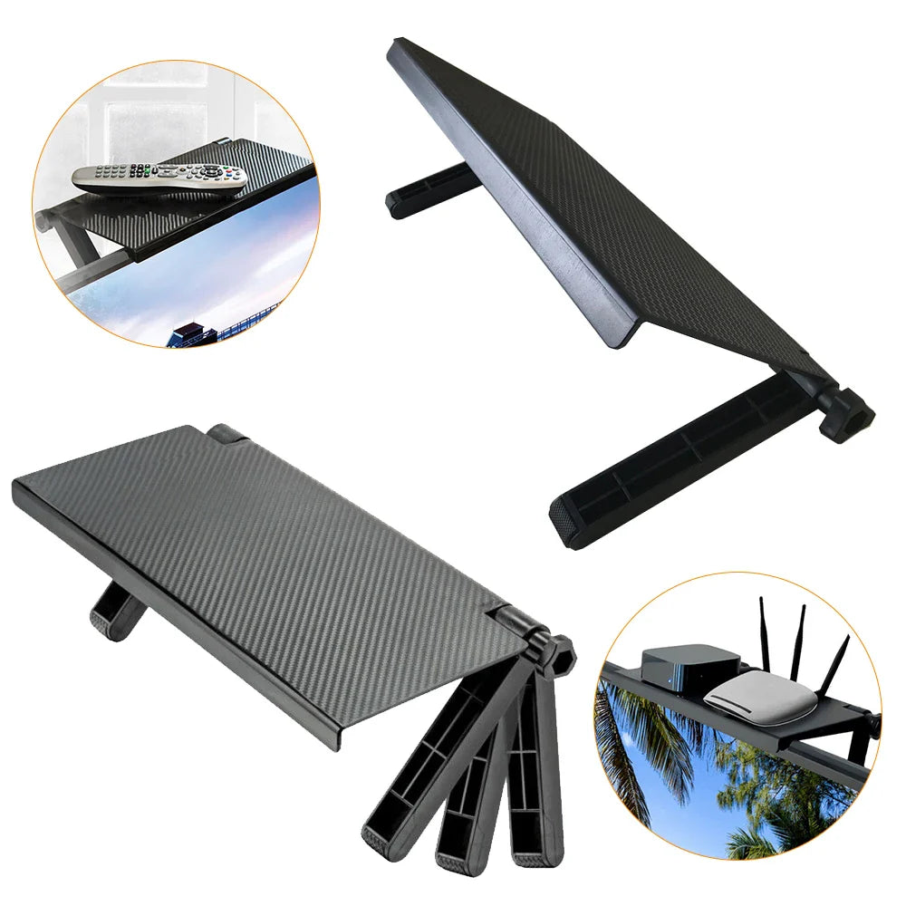 Repisa Ajustable para TV 📺 Soporte Plegable Ahorra Espacio