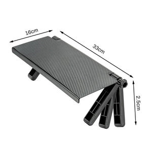 Repisa Ajustable para TV 📺 Soporte Plegable Ahorra Espacio