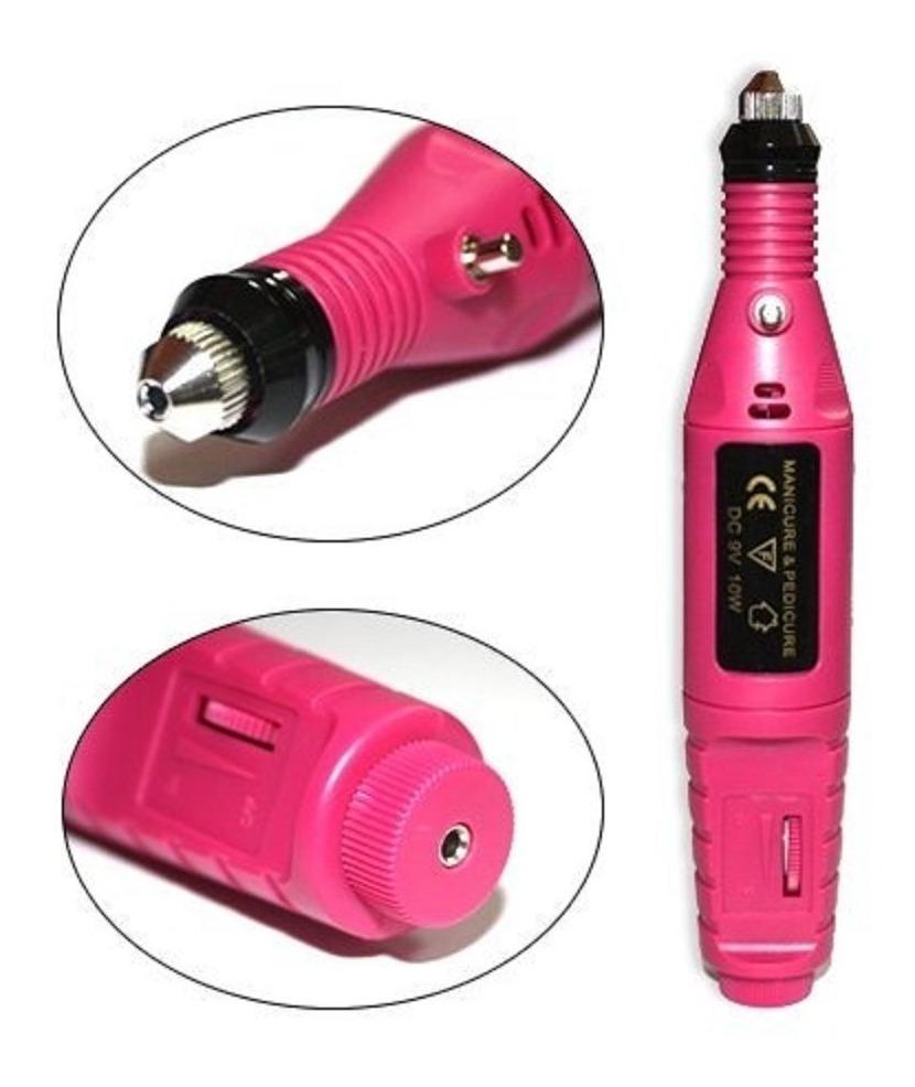 Pulidor Eléctrico de Uñas 💅 Kit Profesional Manicure y Pedicure x18 pz
