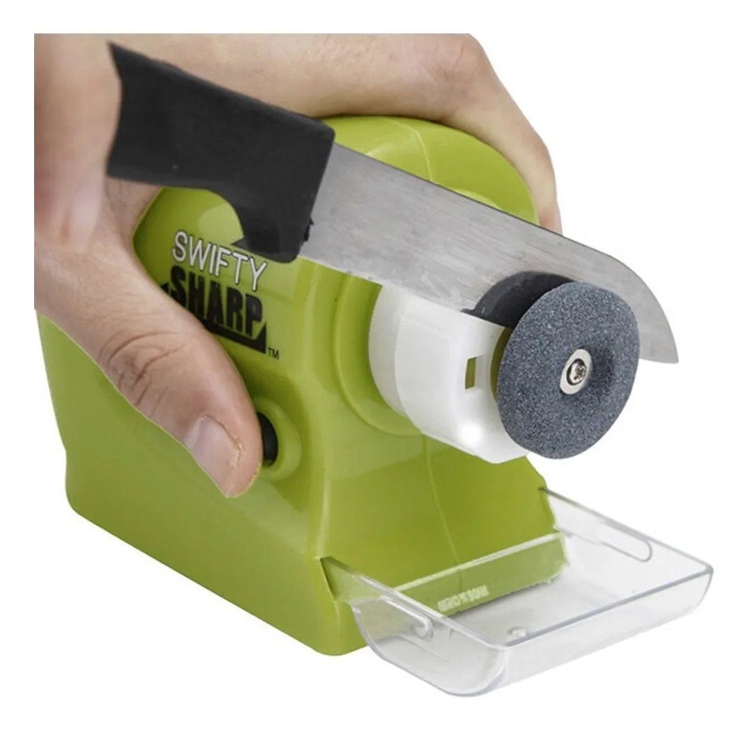Afilador Eléctrico Multifuncional 🔪 Para Cuchillos y Tijeras