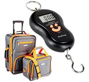Báscula Digital para Maletas ✈️ Evita Sobrepeso (Hasta 50kg)
