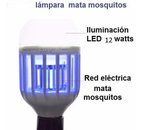 Bombillo Mata Mosquitos LED 🦟 Elimina Insectos sin Químicos