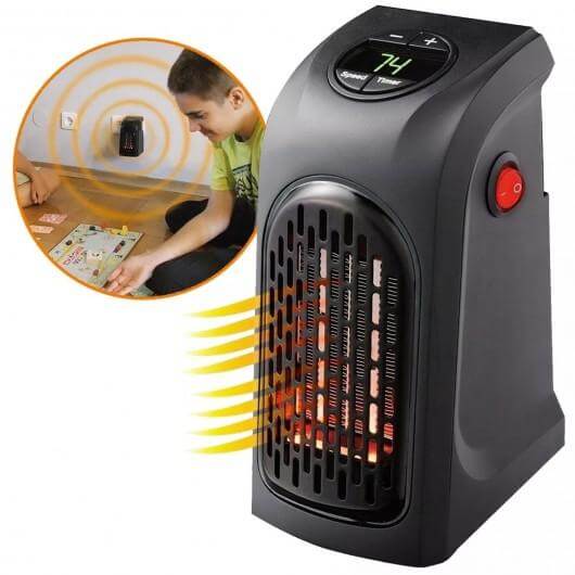 Calentador Portátil Handy Heater 🔥 Calefacción Rápida con Control Remoto