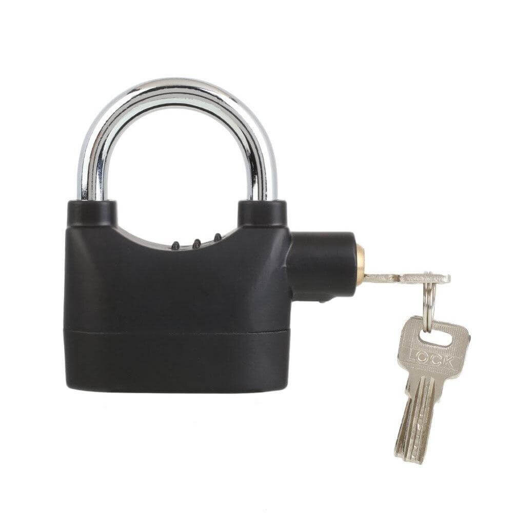 Candado con Alarma Antirrobo 🔒 para Bicicletas y Motos