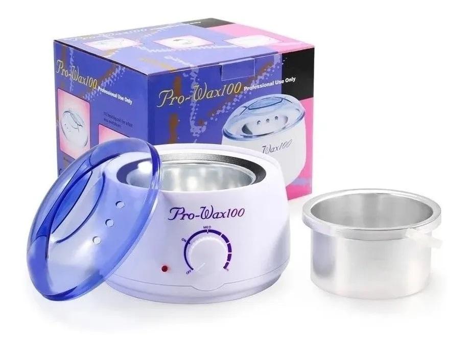 Cera Depilatoria Elástica Profesional 🧴 Kit con Calentador y Aplicadores
