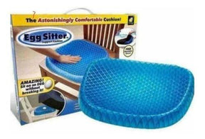 Cojín de Gel Ortopédico para Silla 🪑 Alivia Dolor de Coxis y Espalda