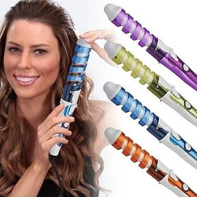 Cepillo Pinza Rizador de Cabello – Rizos y Ondas Definidas al Instante 💁‍♀️