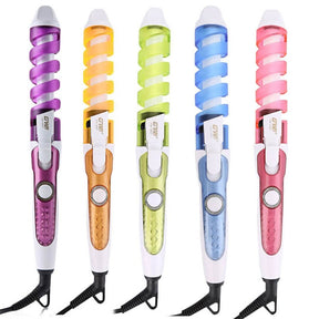 Cepillo Pinza Rizador de Cabello – Rizos y Ondas Definidas al Instante 💁‍♀️