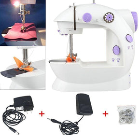 Mini Máquina de Coser Portátil 🧵 Ideal para Arreglos Rápidos en Casa
