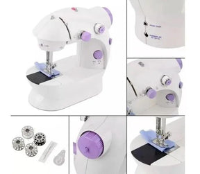 Mini Máquina de Coser Portátil 🧵 Ideal para Arreglos Rápidos en Casa