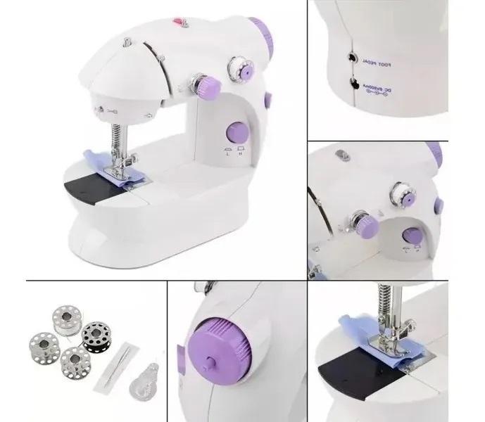 Mini Máquina de Coser Portátil 🧵 Ideal para Arreglos Rápidos en Casa