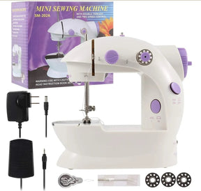Mini Máquina de Coser Portátil 🧵 Ideal para Arreglos Rápidos en Casa