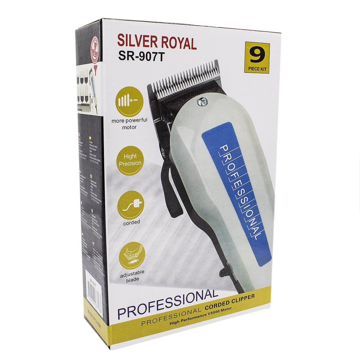 Máquina de Corte de Cabello Profesional 💈✂️ | Uso en Barbería y Hogar