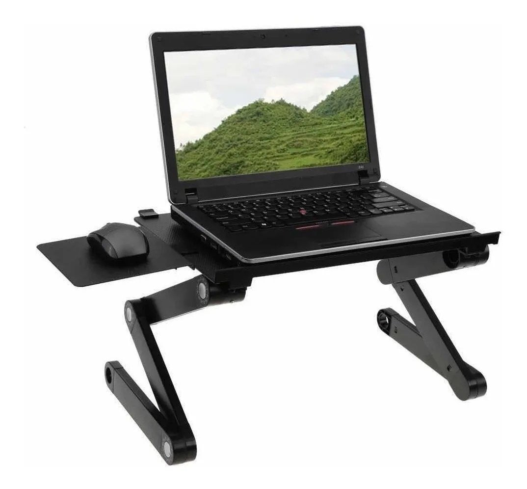 Mesa Ajustable para Laptop 💻 Trabaja Cómodo en Cama o Sofá